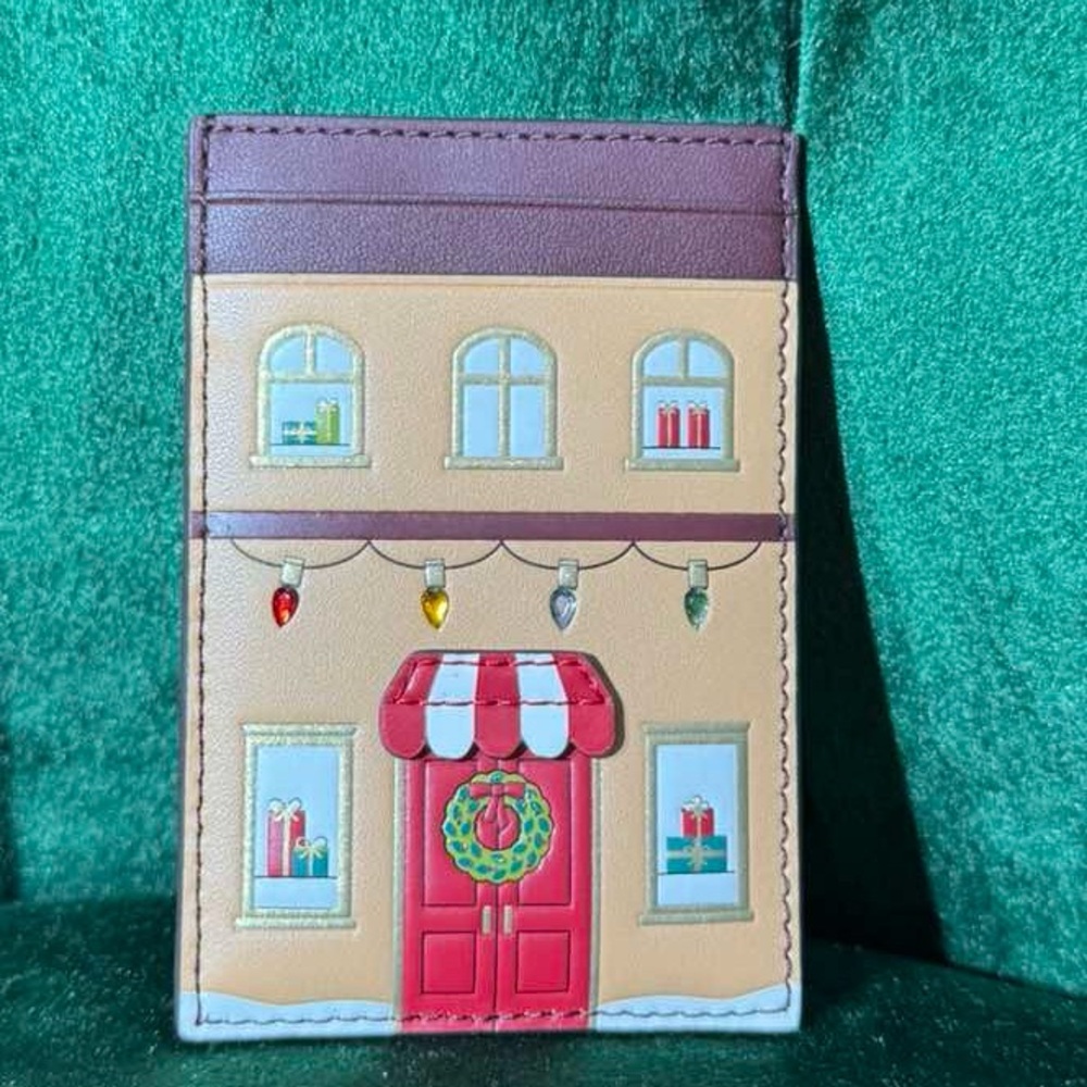 New Kate Spade Leather ID Card Case Holder